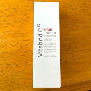 VITABRID C12 Professional Hair Tonic Set NIB powder & tonic